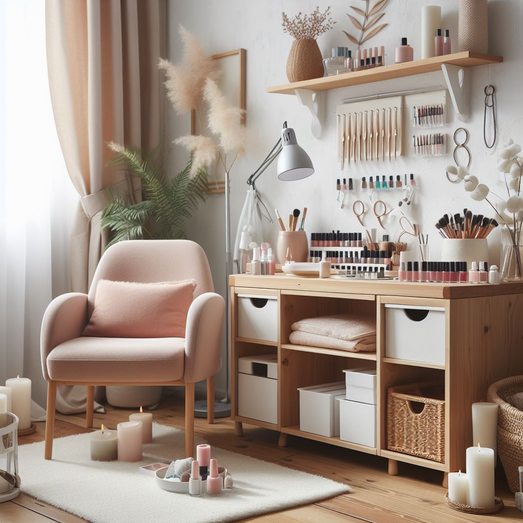 Ideias para Espaço de Manicure Simples